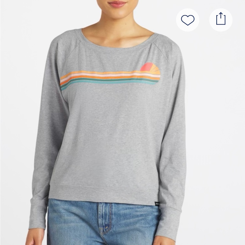 Prana Organic Graphic Long Sleeve
